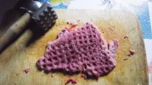 тушеная лосятина