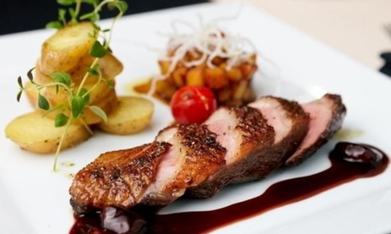 Рецепт утиной грудки в красном вине