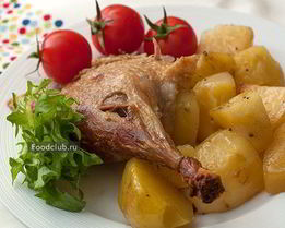 Утка в духовке