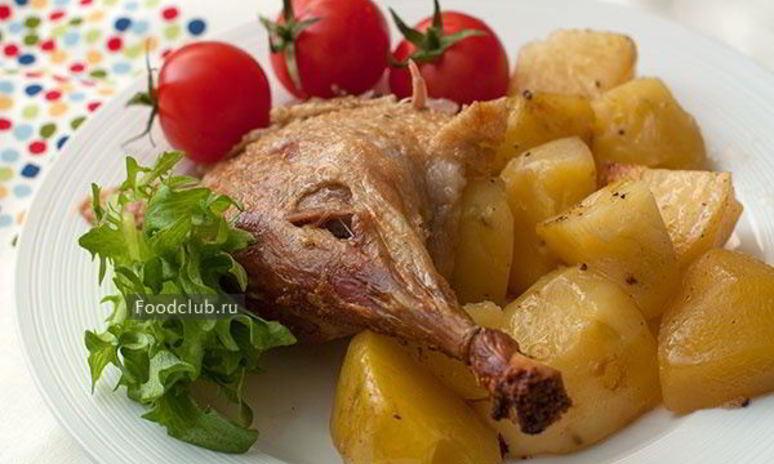 Рецепт утки в духовке