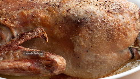 утка в духовке