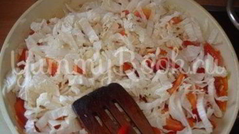 баклажаны фаршированные овощами и фаршем