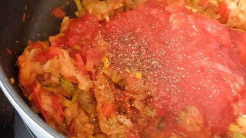 баклажаны, фаршированые кускусом с овощами