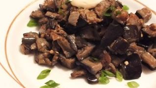 Баклажаны с яйцом