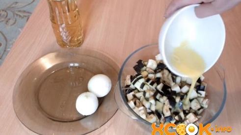 баклажаны с яйцом