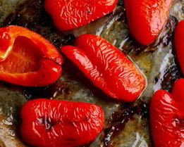 Болгарский перец, запеченный в духовке