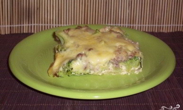 Рецепт брокколи с фаршем в духовке
