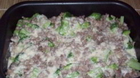 брокколи с фаршем в духовке