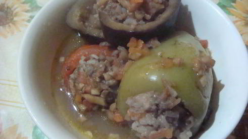 фаршированные овощи