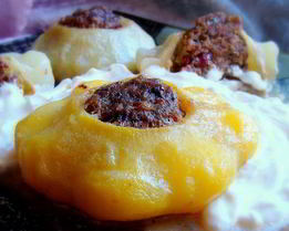 Фаршированные патиссоны