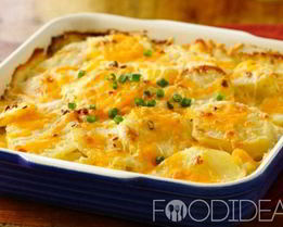 Гратен из картофеля
