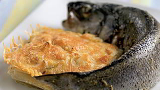 Гратен из сельдерея с чесночным топленым маслом