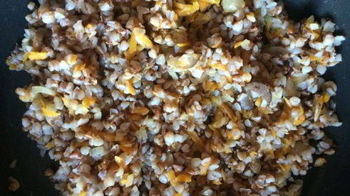 кабачки, фаршированные гречкой