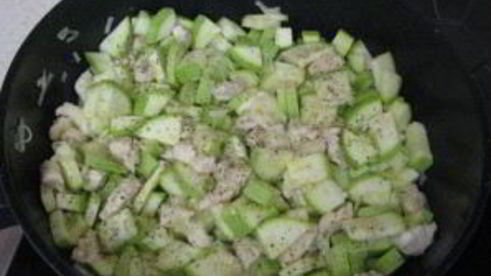 кабачки тушеные с мясом