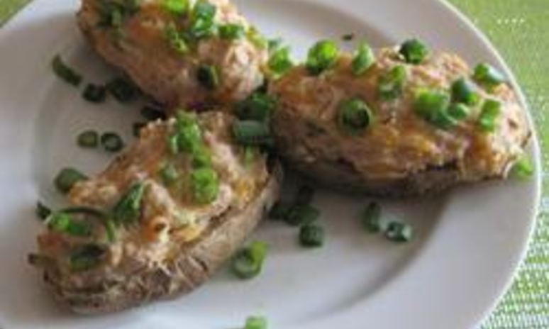 Рецепт картофеля фаршированного тунцом