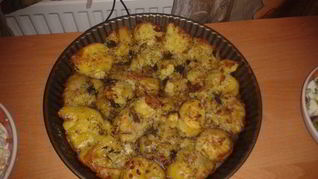 Картошка запеченная с хрустящей корочкой