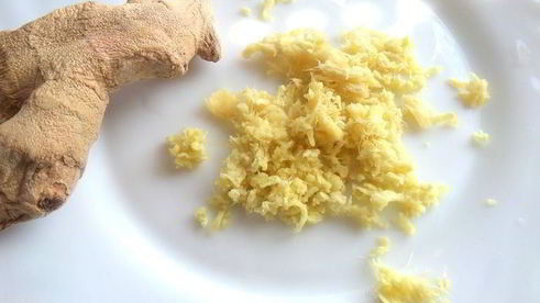 острые баклажаны с имбирем