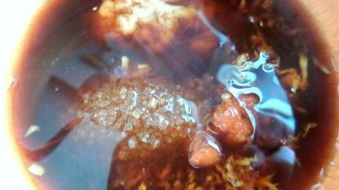 острые баклажаны с имбирем