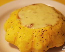 Патиссоны, фаршированные в духовке