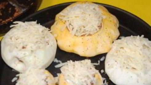 патиссоны, фаршированные в духовке