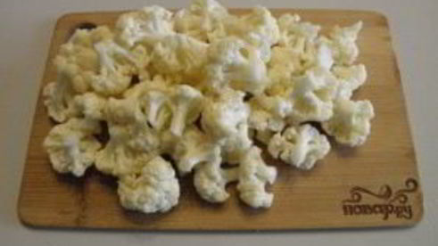 цветная капуста под сырным соусом