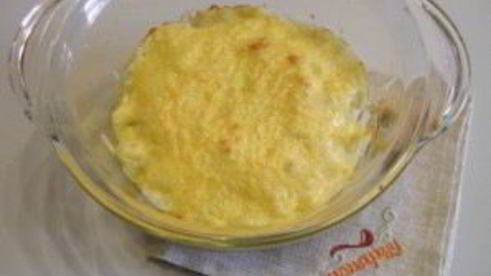 цветная капуста под сырным соусом