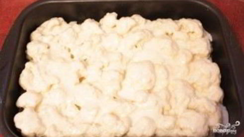 цветная капуста с куриным филе