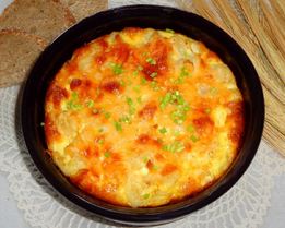 Цветная капуста в духовке с яйцом