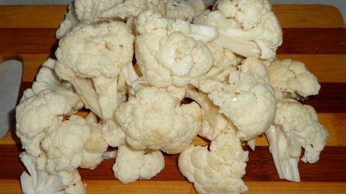 цветная капуста в духовке с яйцом