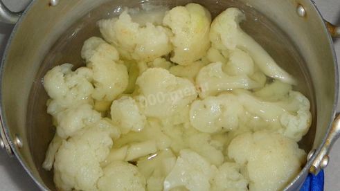 цветная капуста в духовке с яйцом