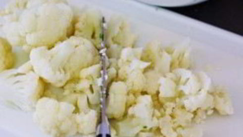 цветная капуста, запеченная с сыром