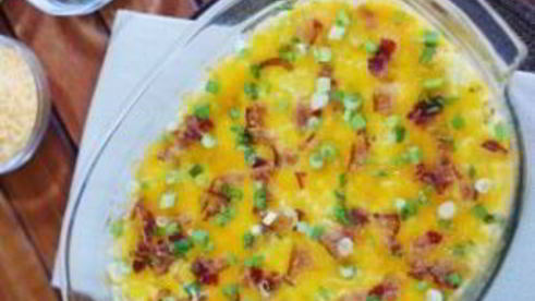 цветная капуста, запеченная с сыром