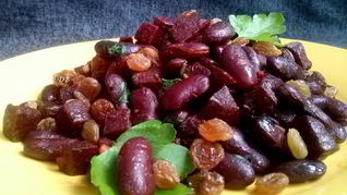 Тушеная фасоль