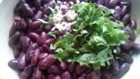 тушеная фасоль