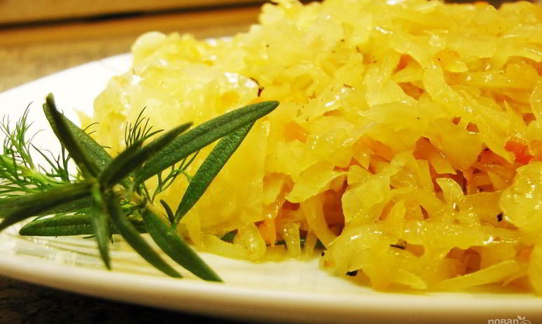 Рецепт тушеной капусты по-немецки