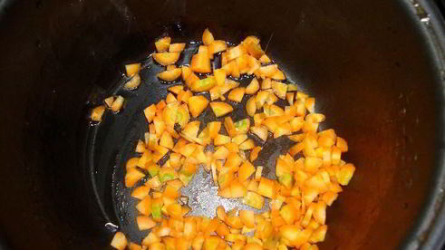 тушеная капуста с кабачками в мультиварке