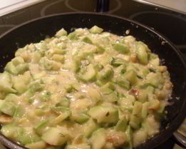 Тушеные кабачки со сметаной