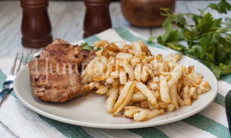 Рецепт жареного корня сельдерея