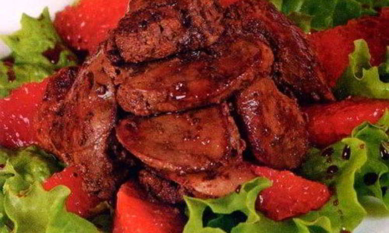 Рецепт куриной печени по-анжуйски