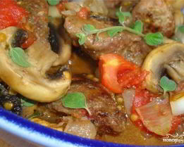 Куриная печень по-французски