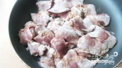 куриная печень по-французски