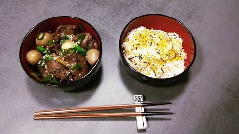 куриная печень по-японски