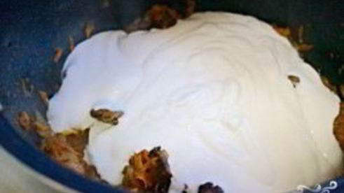 куриная печень под соусом