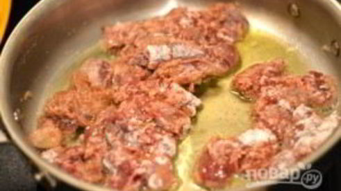 куриная печень с грибами в сливочном соусе