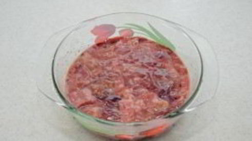 куриная печень с грибами в сметане