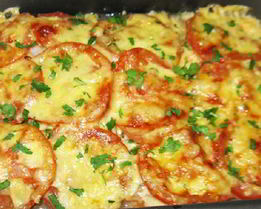 Куриная печень в духовке