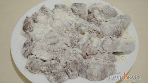 куриная печень жареная с луком