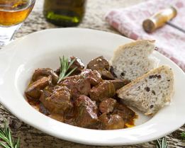 Печень говяжья тушеная в мультиварке