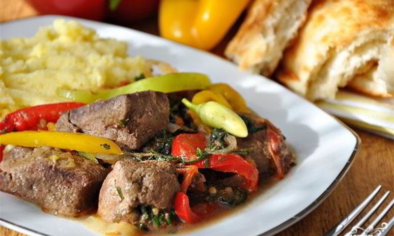 Рецепт печени по-деревенски