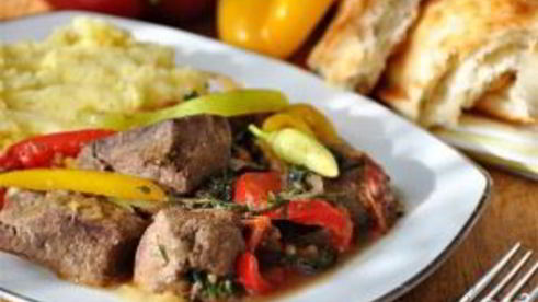 печень по-деревенски